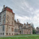 Exterior of Fonthill Mansion near Doylestown rentals