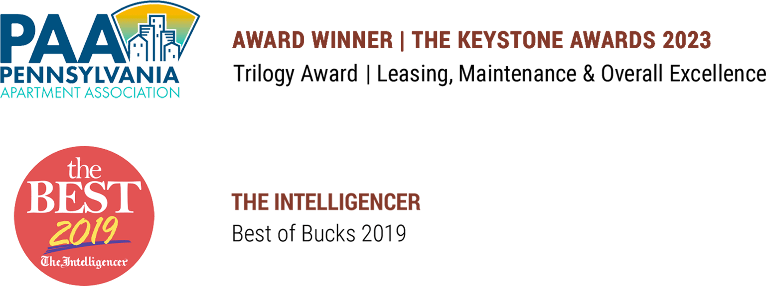 Pennsylvania Apartment Association Award Winner Best in Apartment Living
